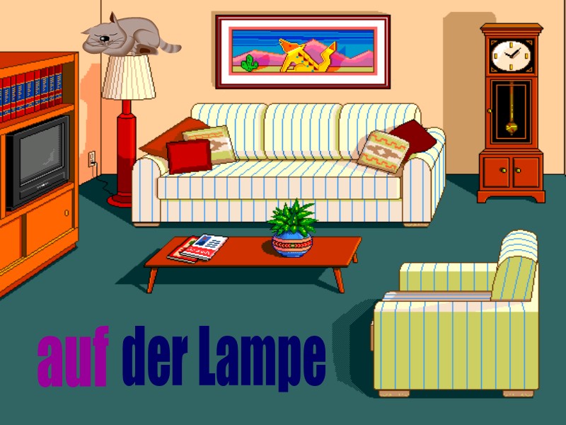 auf der Lampe